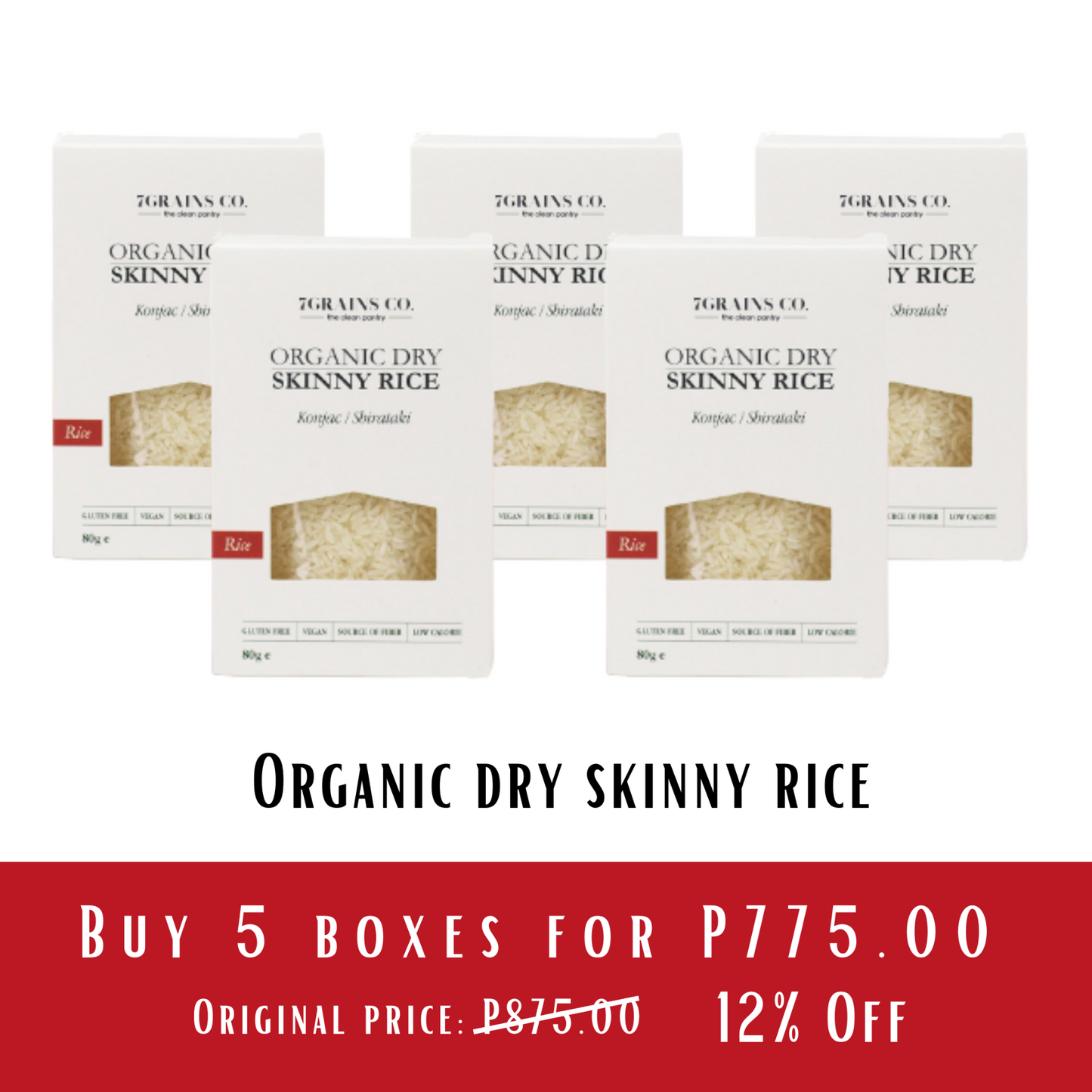 Dry Skinny Rice (Bundle of 5)