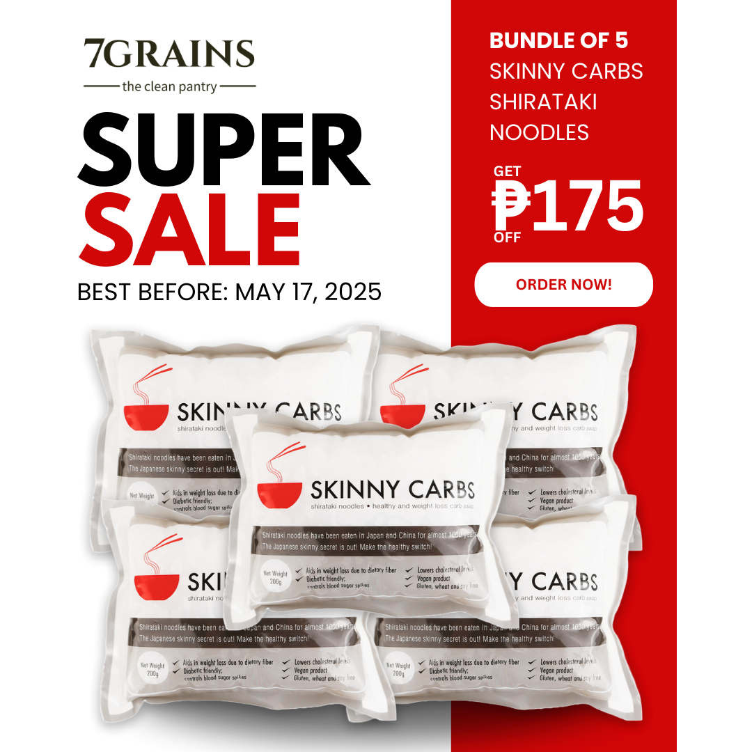 SALE | Skinny Carbs Shirataki Noodles (5 packs)